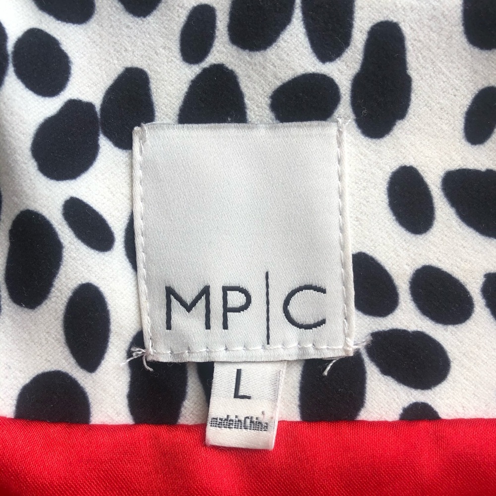 Mpc Button Up Dalmatian Crop Top - image 3